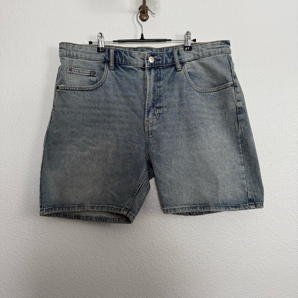 Zara Mens Denim Bermuda Shorts 36